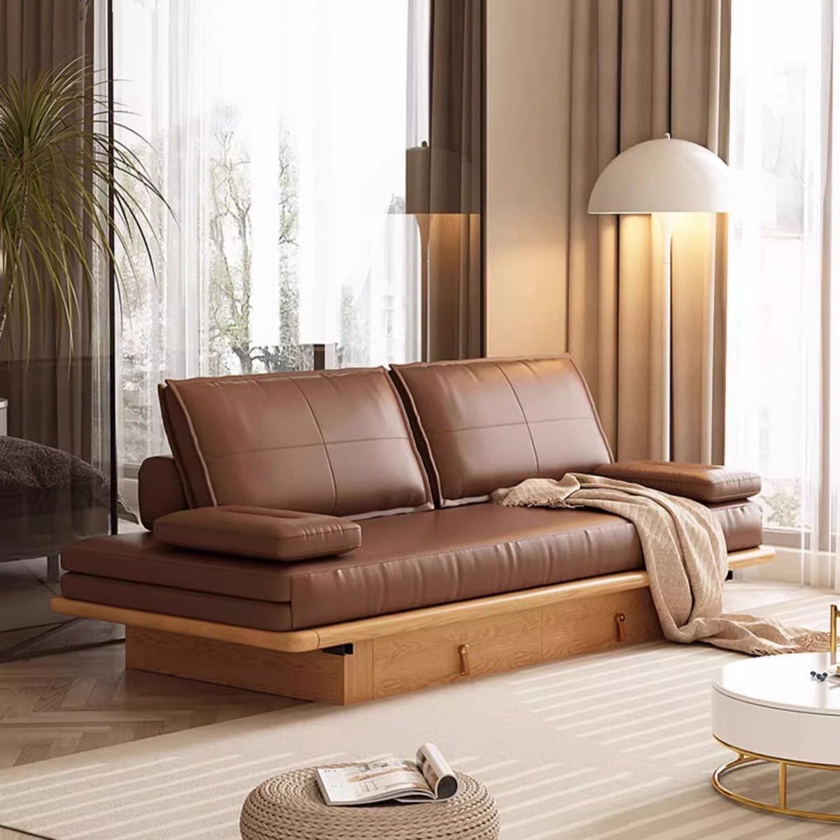 Tatami Pull Out Sofa Bed With Underneath Storage Drawers SPS FURNTIURE