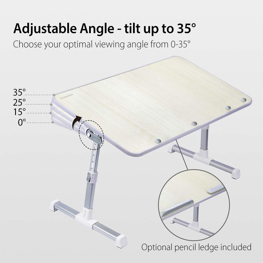 Height Adjustable Laptop Bed Table SPS FURNTIURE