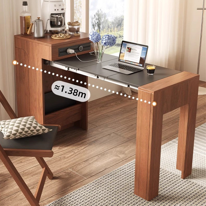 Space Saving Designed Mini Extendable Console Table For Apartments and ...