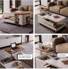 Modern Light Luxury Lifting and Rotating Top Coffee Table