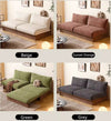 Japandi YUNJIAN Pull Out Solid Wood Frame Sofa Bed