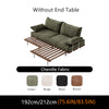 Modern Separate Pull-Out Sofa Bed with Armrest End Table