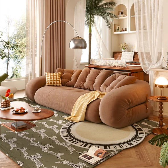 Upholstered Sleeper Sofa-camarel