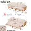 Japandi Solid Wood  Sofa Bed
