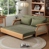 Multifunctional Corduroy Fabric Sofa Bed With Underneath Storage