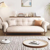 Japandi Style  Upholstered Cotton Linen Sofa