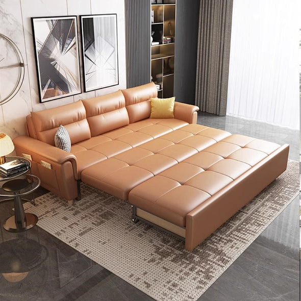 Convertible  Sofa Bed  with Storage & Pockets