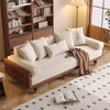 New and Upgrade SERENIT Solid Wood Frame Sofa Bed