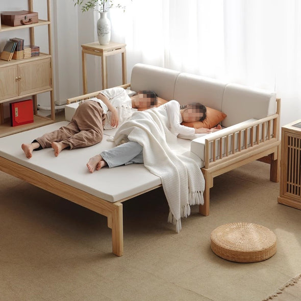 Multifunction Solid Wood Arhat Sofa Bed