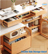 Sitered Stone Kitchen Island with 180 Degree Rotating Table