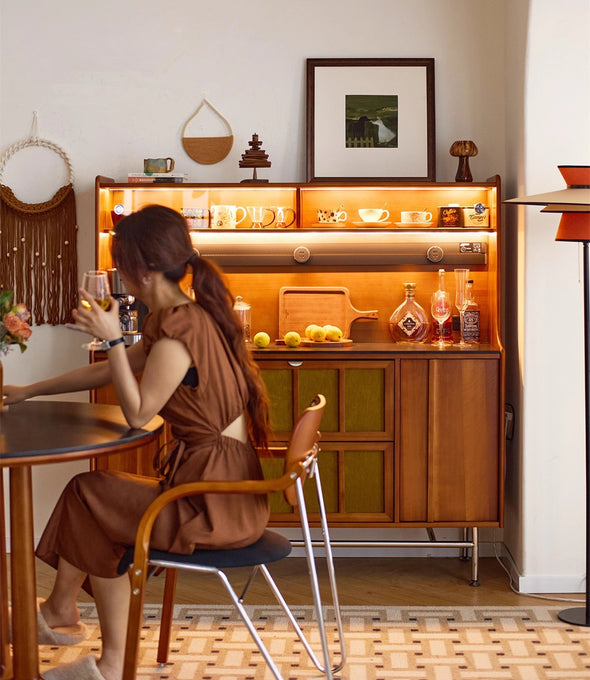 Buxus Boxwood WEILAI Sideboard Buffet Cabinet