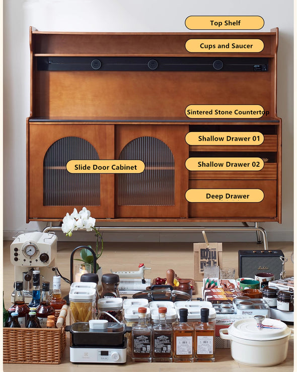 Buxus Boxwood LIXIANG Sideboard Buffet Cabinet