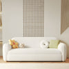 Berber Fleece Solid Wood Sofa Bed With Underneath Storage