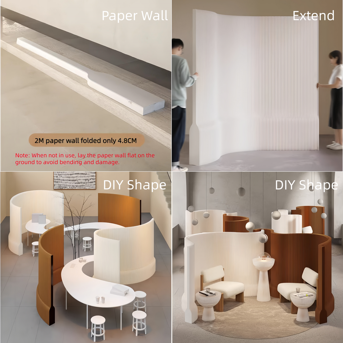 Expandable Honeycomb Paper Room Divider – SPS FURNTIURE