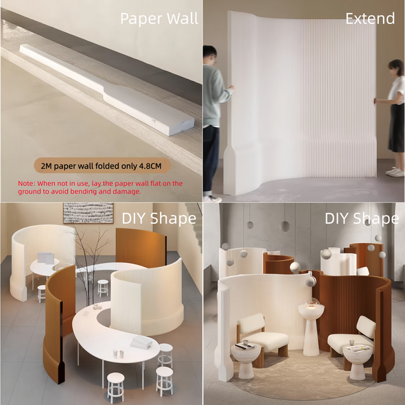 Expandable Honeycomb Paper Room Divider – SPS FURNTIURE