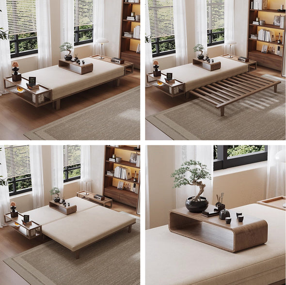 Zen Transform Sofa Bed with Chabudai Table