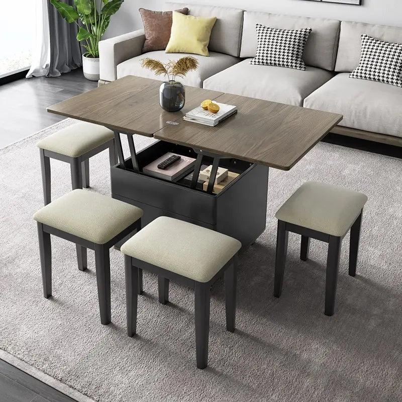 Expandable Coffee Table With Storage