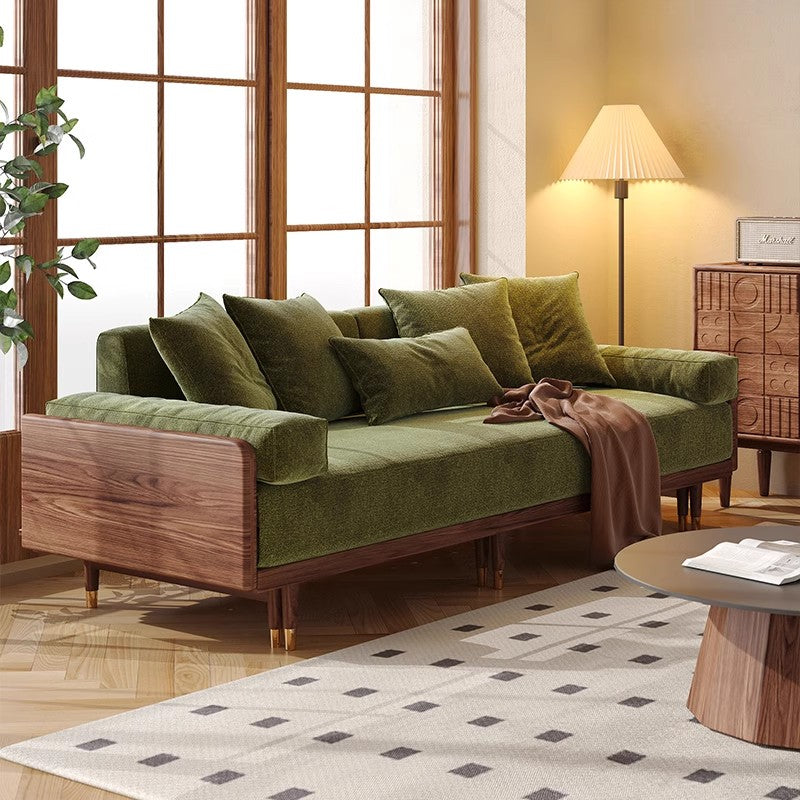 Japandi Solid Wood Frame Sofa Bed – SPS FURNTIURE
