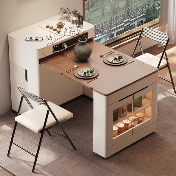 Kitchen Island Cabinet with Extendable Table – SPS FURNTIURE
