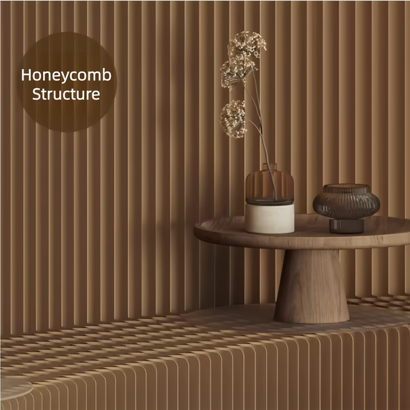 Kraft Paper Wall Divider with Display Rack – SPS FURNTIURE