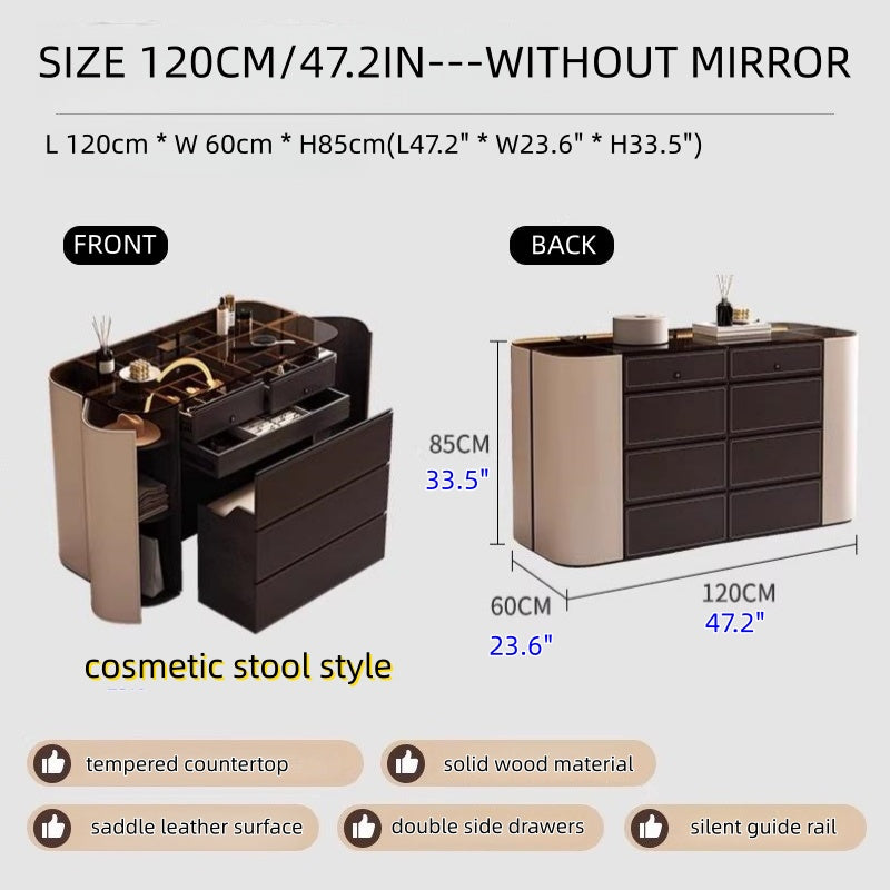 ブラウンキャビネット コンパクトキャビネット 収納 Modern_Closet_Island_Storage_C