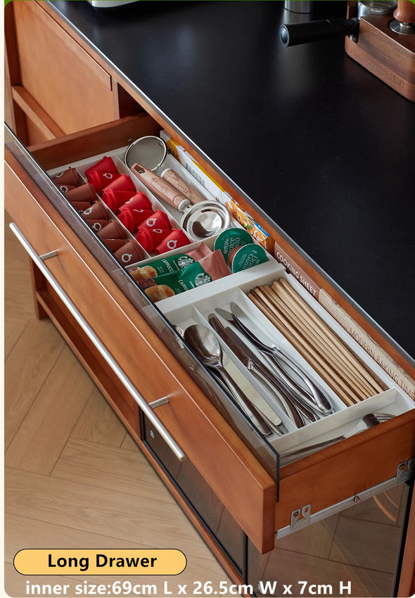 Modern Multi-Functional Buxus Boxwood Sideboard Cabinet