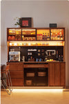 Modern Multi-Functional Buxus Boxwood Sideboard Cabinet