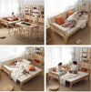 Multifunction Solid Wood Arhat Sofa Bed