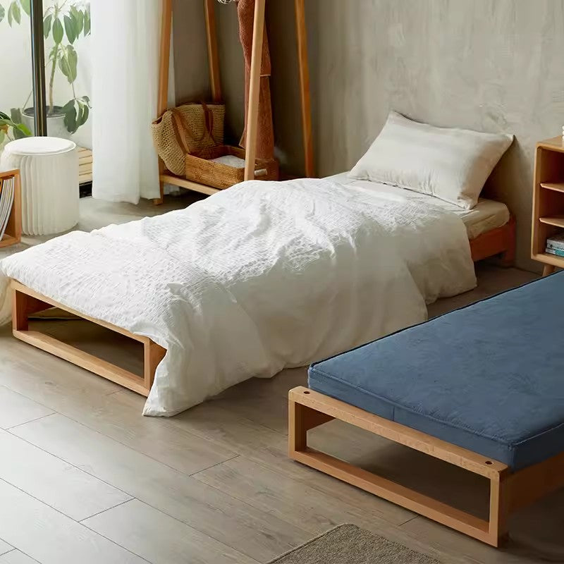 Japandi Solid Wood Stackable Sofa Bed – SPS FURNTIURE