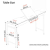 Over Bed Table with Tiltable Tabletop & Universal Wheels