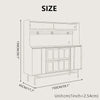 Buxus Boxwood WEILAI Sideboard Buffet Cabinet