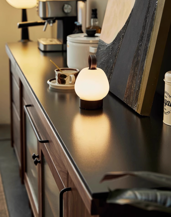 North American Walnut Wood Sideboard Cabinet