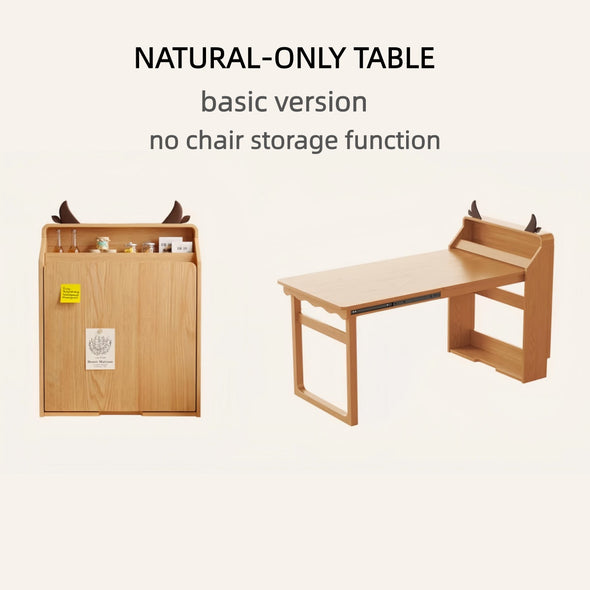 Solid Wood Folding Multifunctional Dining Table for Small Apartments ...