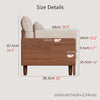 DM Solid Wood Frame Pull-Out Sofa Bed