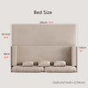 DM Solid Wood Frame Pull-Out Sofa Bed