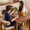 Space-Saving Extendable Kitchen Island Table with Large Storage Cabinet