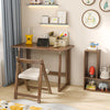 Space Saving Solid Wood Folding Desk