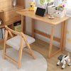 Space Saving Solid Wood Folding Desk