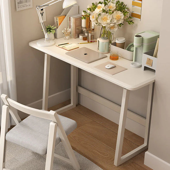 Space Saving Solid Wood Folding Desk