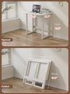 Space Saving Solid Wood Folding Desk