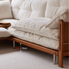Versatile 3-in-1 Cloud Sofa Bed with Built-In Side Storage