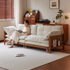 Versatile 3-in-1 Cloud Sofa Bed with Built-In Side Storage
