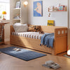 Solid Wood POLKA Pull Out Sofa Bed with Underneath Storage Drawers