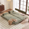 Modern Separate Pull-Out Sofa Bed with Armrest End Table