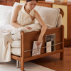 Versatile 3-in-1 Cloud Sofa Bed with Built-In Side Storage