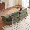 Modern Separate Pull-Out Sofa Bed with Armrest End Table