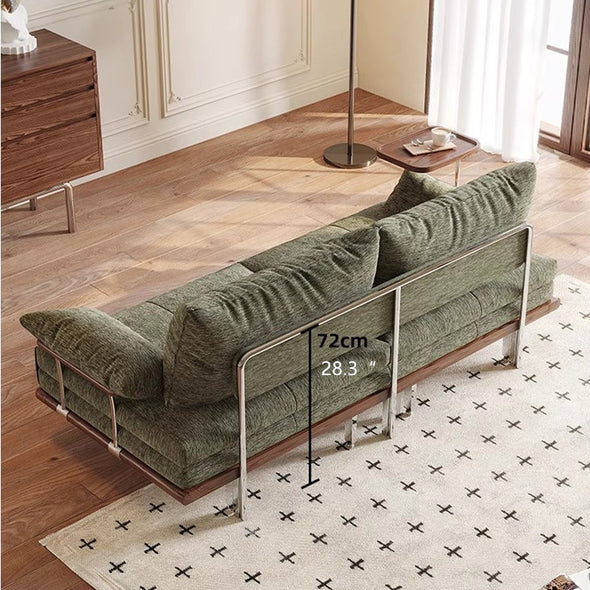 Modern Separate Pull-Out Sofa Bed with Armrest End Table