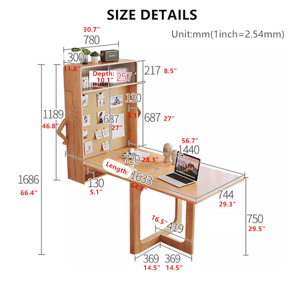 Wall Mounted Folding Table