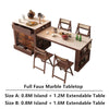 Telescopic Kitchen Island Table