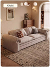 Multifunctional Matte Fabric Sleeper Sofa Bed with Underneath Storage